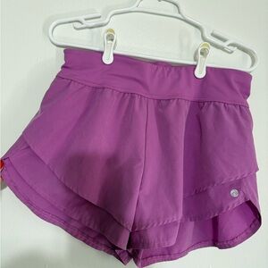 Apana Pink Purple Athletic Shorts
